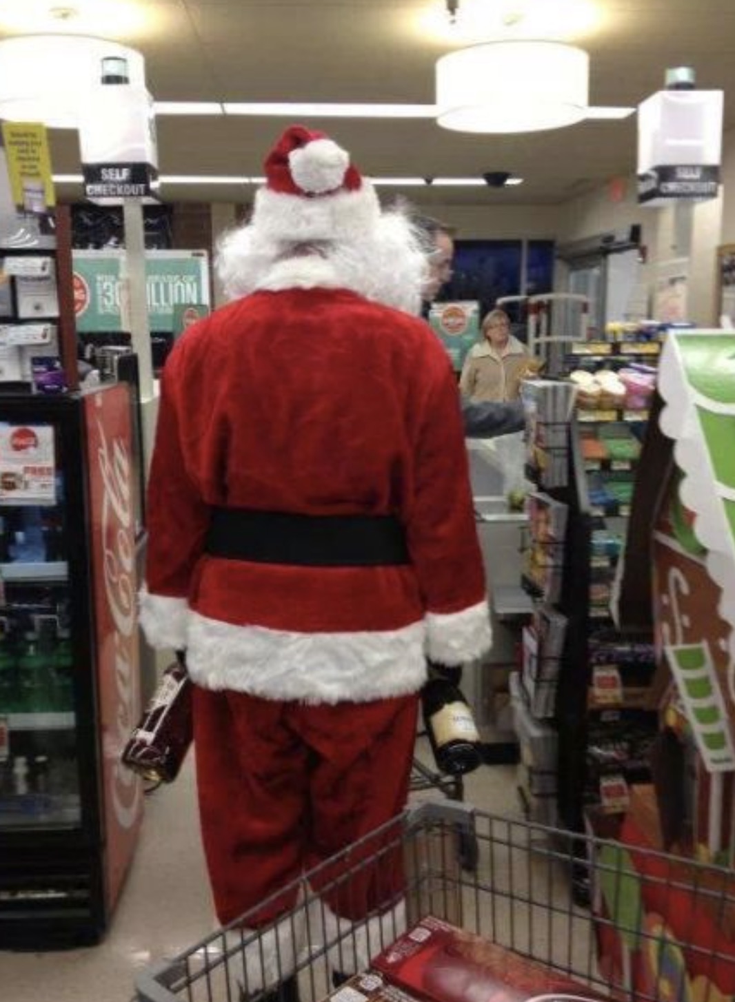 santa claus - Self Checkout 30 Illion Self